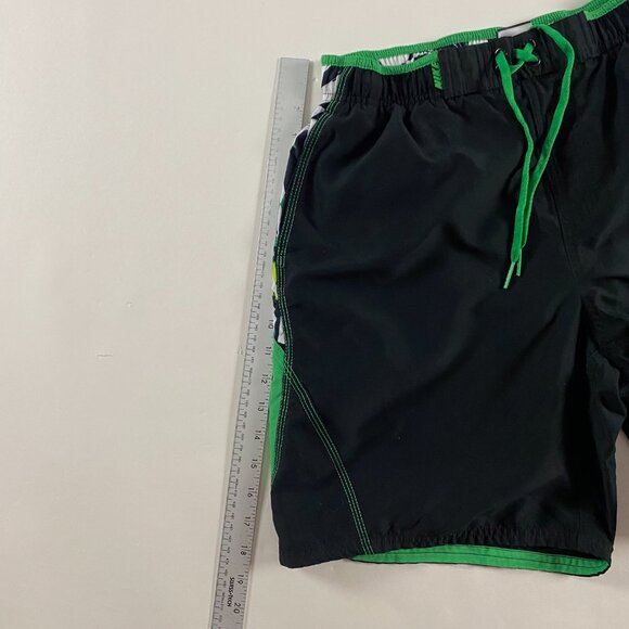 Vintage Nike Board Shorts Swim Trunks Mens Medium Floral Hawaiian Drawstrings - Picture 10 of 12